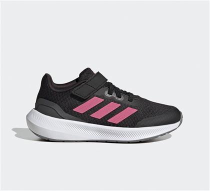 Adidas Αθλητικά Παιδικά Παπούτσια Running Runfalcon 3.0 El K Μαύρα από το Outletcenter
