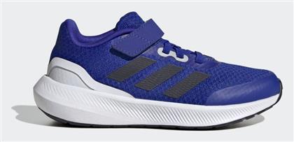 Adidas Αθλητικά Παιδικά Παπούτσια Running Runfalcon 3.0 El K με Σκρατς Blue / White / Legend Ink