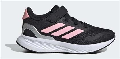 Adidas Αθλητικά Παιδικά Παπούτσια Running Runfalcon 5 Core Black / Pink Spark / Silver Metallic