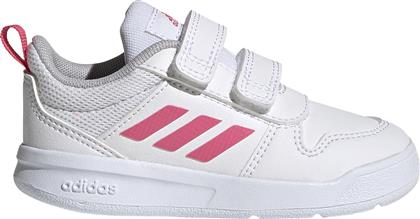 Adidas Αθλητικά Παιδικά Παπούτσια Running Tensaur με Σκρατς Cloud White / Real Pink