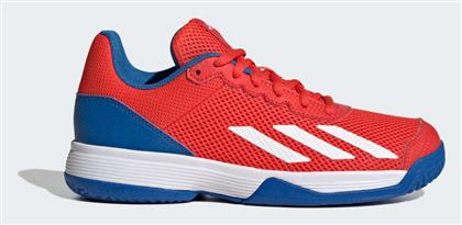 Adidas Αθλητικά Παιδικά Παπούτσια Τέννις Courtflash Bright Red / Cloud White / Bright Royal από το E-tennis