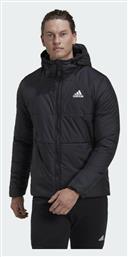 adidas BSC 3-Stripes Μπουφάν Puffer Μαύρο