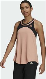 Adidas Club Tennis Αμάνικη Γυναικεία Αθλητική Μπλούζα Ambient Blush από το Plus4u