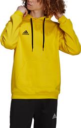 Adidas Entrada 22 Ανδρικό Φούτερ με Κουκούλα και Τσέπες Κίτρινο από το MybrandShoes