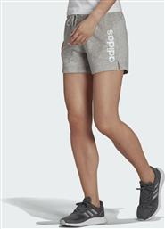 Adidas Essential Slim Logo Αθλητικό Γυναικείο Σορτς Γκρι από το MybrandShoes