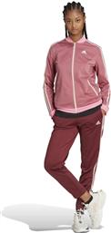 Adidas Essentials 3 Stripes Γυναικείο Σετ Φόρμας Ροζ από το Spartoo