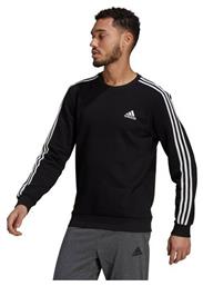 Adidas Essentials Ανδρικό Φούτερ Fleece Μαύρο από το Spartoo