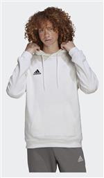 Adidas Essentials Ανδρικό Φούτερ με Κουκούλα και Τσέπες Λευκό