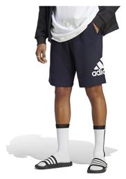 Adidas Essentials Big Logo French Terry Αθλητική Ανδρική Βερμούδα Navy Μπλε