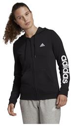 Adidas Essentials Γυναικεία Φούτερ Ζακέτα με Κουκούλα Μαύρη από το Spartoo