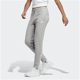 Adidas Essentials Linear Παντελόνι Γυναικείας Φόρμας με Λάστιχο Γκρι από το MybrandShoes
