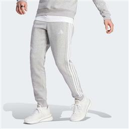 Adidas Essentials Παντελόνι Φόρμας με Λάστιχο Fleece Γκρι