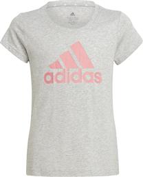 Adidas Παιδικό T-shirt για Κορίτσι Γκρι Essentials Tee από το Cosmossport