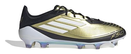 Adidas F50 Elite Messi FG Χαμηλά Ποδοσφαιρικά Παπούτσια με Τάπες Χρυσά από το Zakcret Sports