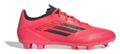 Adidas F50 League FG/MG Χαμηλά Ποδοσφαιρικά Παπούτσια με Τάπες Κόκκινα