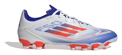 Adidas F50 League MG Χαμηλά Ποδοσφαιρικά Παπούτσια με Τάπες Cloud White / Solar Red / Lucid Blue από το Modivo