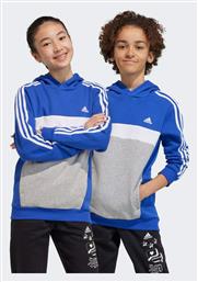 Adidas Fleece Παιδικό Φούτερ με Κουκούλα Μπλε από το Spartoo