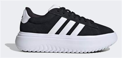 Adidas Grand Court Platform Γυναικεία Sneakers Μαύρα