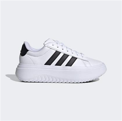 Adidas Grand Court Platform Sneakers Λευκά