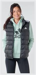 Adidas Κοντό Γυναικείο Puffer Μπουφάν για Χειμώνα Μαύρο