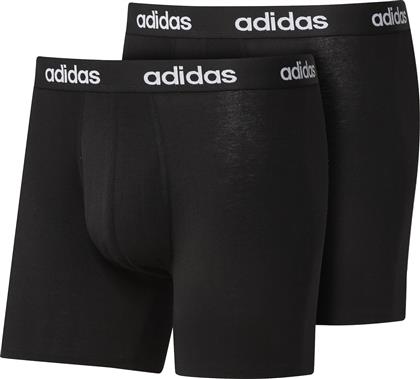 Adidas Linear Brief Ανδρικά Μποξεράκια Μαύρα 2Pack από το MybrandShoes