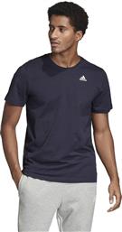 Adidas Mh Bos Ανδρικό T-shirt Navy Μπλε Μονόχρωμο από το MybrandShoes