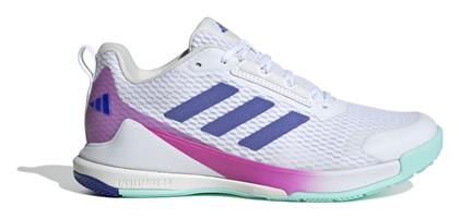 Adidas Novaflight 2 Γυναικεία Αθλητικά Παπούτσια Βόλεϊ Λευκό / Θαλασσί / Μωβ από το Epapoutsia