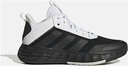 Adidas Own the Game 2.0 Ψηλά Μπασκετικά Παπούτσια Core Black / Cloud White