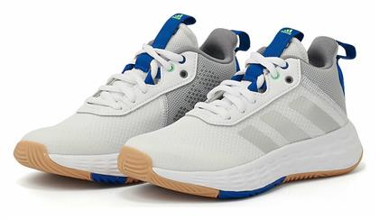 adidas OwnTheGame 2.0 K Μπάσκετ Cloud White / Silver Metallic / Royal Blue