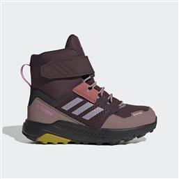 Adidas Παιδικά Μποτάκια Πεζοπορίας Terrex Trailmaker COLD.RDY Αδιάβροχα Shadow Maroon / Matt Purple Met. / Pulse Lilac από το Modivo