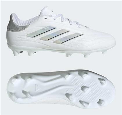 Adidas Παιδικά Ποδοσφαιρικά Παπούτσια Copa Pure.2 League Fg Jr με Τάπες Λευκά