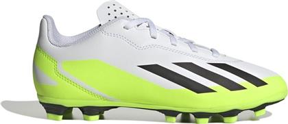 Adidas Παιδικά Ποδοσφαιρικά Παπούτσια Crazyfast.4 με Τάπες Λευκά από το Outletcenter