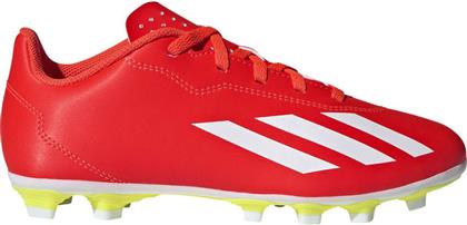 Adidas Παιδικά Ποδοσφαιρικά Παπούτσια με Σχάρα Κόκκινα