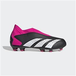Adidas Παιδικά Ποδοσφαιρικά Παπούτσια Ψηλά Predator Precision.3 Laceless Firm Ground με Σχάρα Χωρίς Κορδόνια Core Black / Cloud White / Team Shock Pink 2 από το MybrandShoes