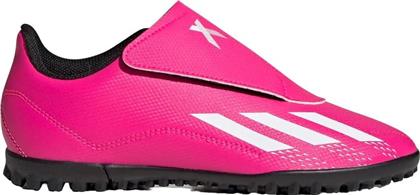 Adidas Παιδικά Ποδοσφαιρικά Παπούτσια X Speedportal 4 με Σχάρα Χωρίς Κορδόνια Φούξια από το Modivo
