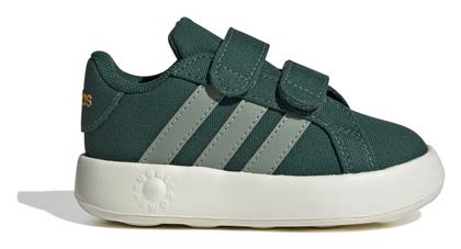 Adidas Παιδικά Sneakers Grand Court 2.0 με Σκρατς Πράσινα από το Dpam