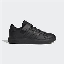 Adidas Παιδικά Sneakers Grand Court Core Black / Grey Six