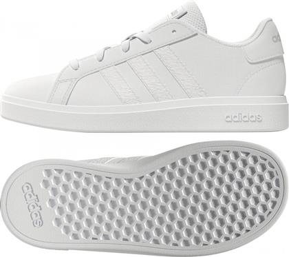 Adidas Παιδικά Sneakers Grand Court Lifestyle Tennis Lace-Up Λευκά από το Spartoo