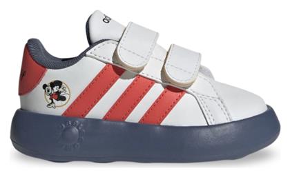 Adidas Παιδικά Sneakers με Σκρατς Λευκά