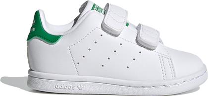 Adidas Παιδικά Sneakers Originals Stan Smith με Σκρατς Cloud White / Green
