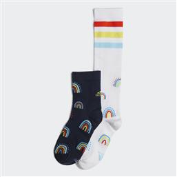 Adidas Παιδικές Κάλτσες Μακριές Rainbow Πολύχρωμες 2 Ζευγάρια από το MybrandShoes