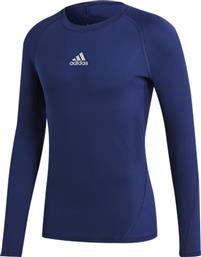 Adidas Alphaskin Παιδική Ισοθερμική Μπλούζα Navy Μπλε