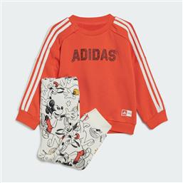 Adidas Παιδικό Σετ Φόρμας Κόκκινο X
