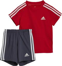 Adidas Παιδικό Σετ με Σορτς Καλοκαιρινό 2τμχ Κόκκινο