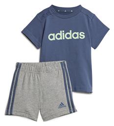 Adidas Παιδικό Σετ με Σορτς Καλοκαιρινό 2τμχ Navy Blue/Grey Melange Essentials από το Outletcenter