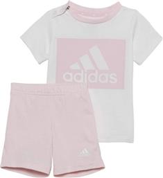 Adidas Παιδικό Σετ με Σορτς Καλοκαιρινό 2τμχ Ροζ από το SportsFactory