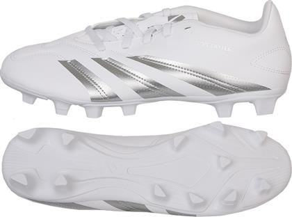 Adidas Predator Club FxG Χαμηλά Ποδοσφαιρικά Παπούτσια με Τάπες Λευκά από το MybrandShoes
