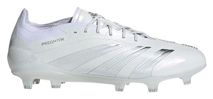 Adidas Predator Elite FG Χαμηλά Ποδοσφαιρικά Παπούτσια με Τάπες Cloud White / Silver Metallic από το MybrandShoes