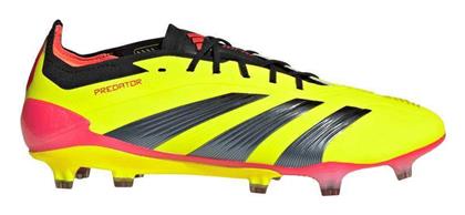 Adidas Predator Elite FG Χαμηλά Ποδοσφαιρικά Παπούτσια με Τάπες Κίτρινα