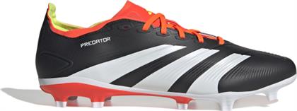 Adidas Predator League FG Χαμηλά Ποδοσφαιρικά Παπούτσια με Τάπες Core Black / Cloud White / Solar Red από το Spartoo